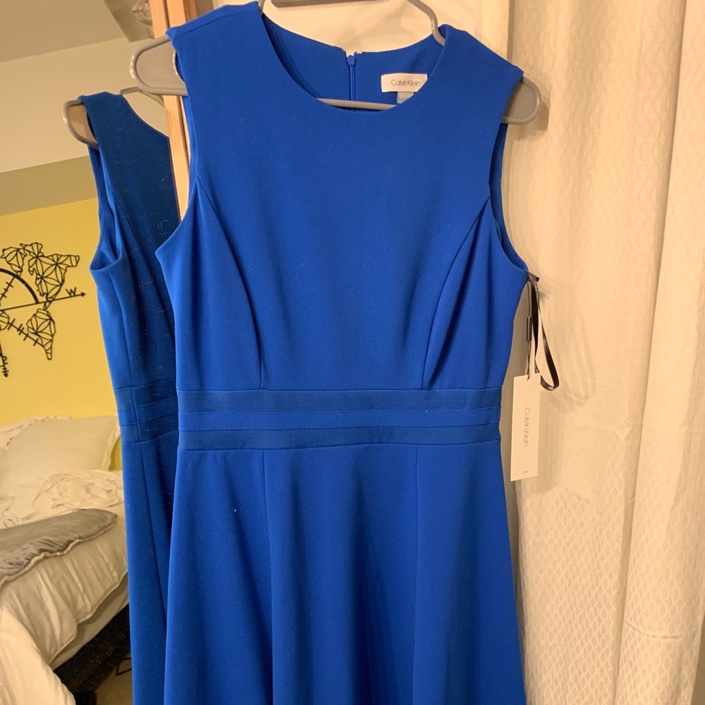 Calvin Klein Blue Dress
